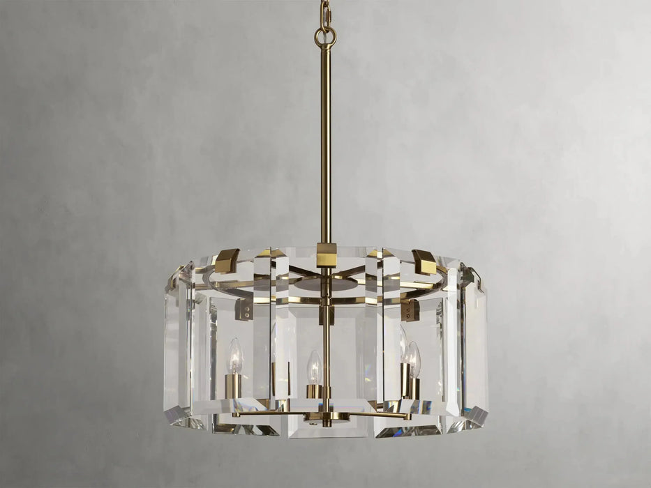 Amaya Round Chandelier 5/7 Light-DWHOME