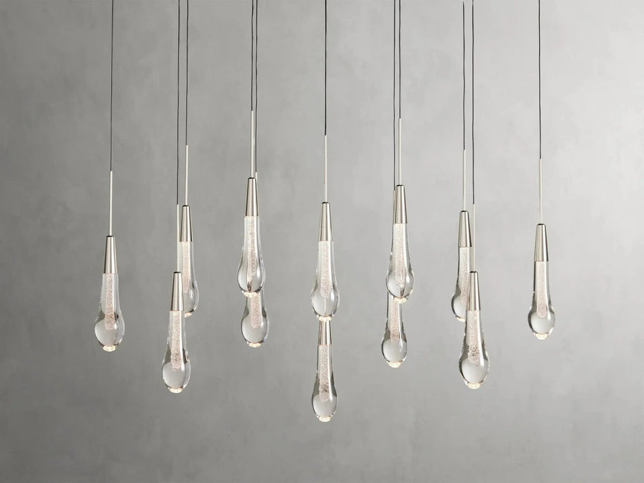 Soltaire Linear Chandelier 37"W-DWHOME