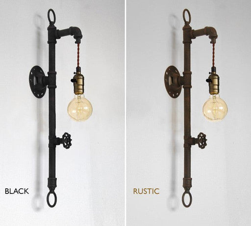 Wall Fixed Water Pipe Turned Wall Light-DWHOME
