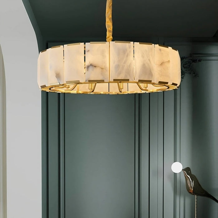 Natural Marble Ceiling Chandelier-DWHOME