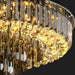 Gio Flush Mount Chandelier-DWHOME