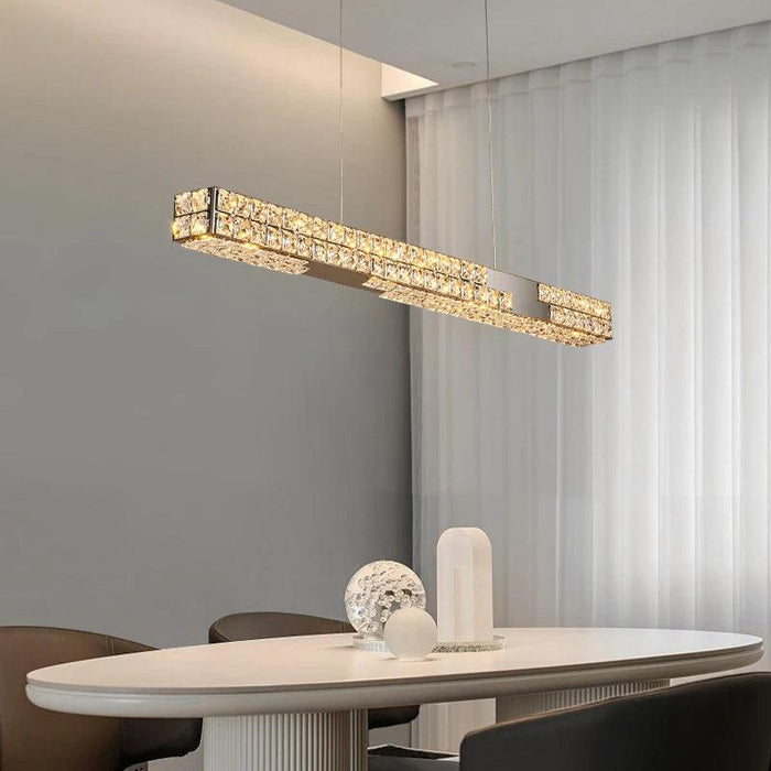 Bacci 47" Crystal Dining Room Chandelier-DWHOME