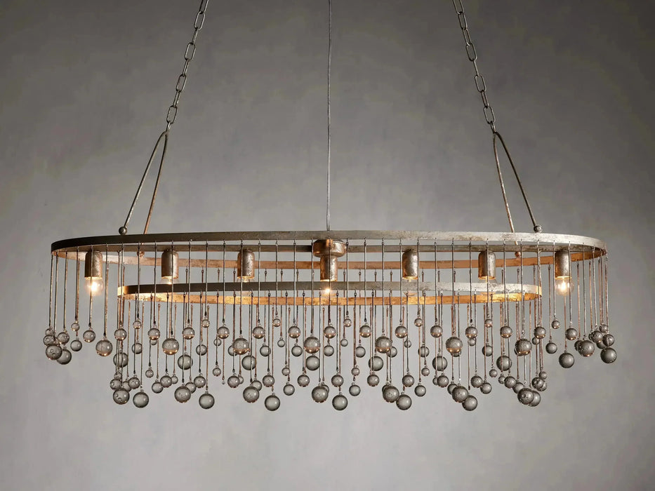 Aubrey Rectangular Chandelier 47''60''-DWHOME