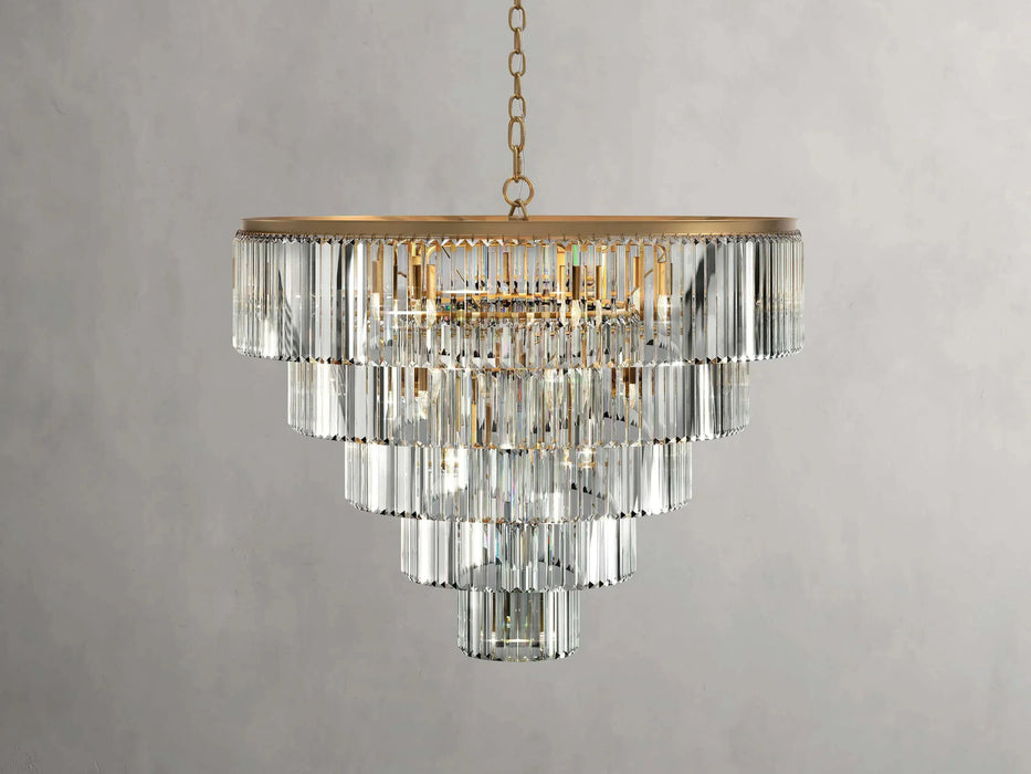 Leyland Tiered Round Chandelier-DWHOME