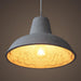 Reims Garden Concrete Cement Pendant Light-DWHOME