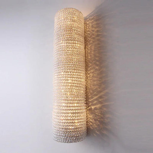 Bergamo Crystal Wall Sconce-DWHOME