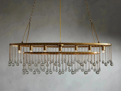 Aubrey Rectangular Chandelier 47''60''-DWHOME