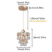 Lazzo Kitchen Table Pendant Light Fixture-DWHOME