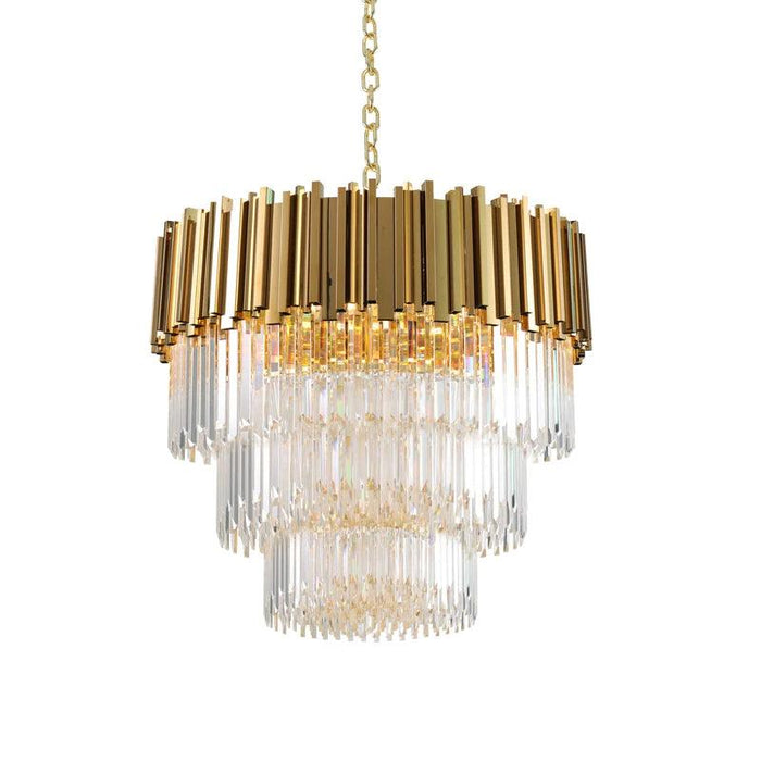 Gio Multi-Layer Crystal Chandelier - DWHOME
