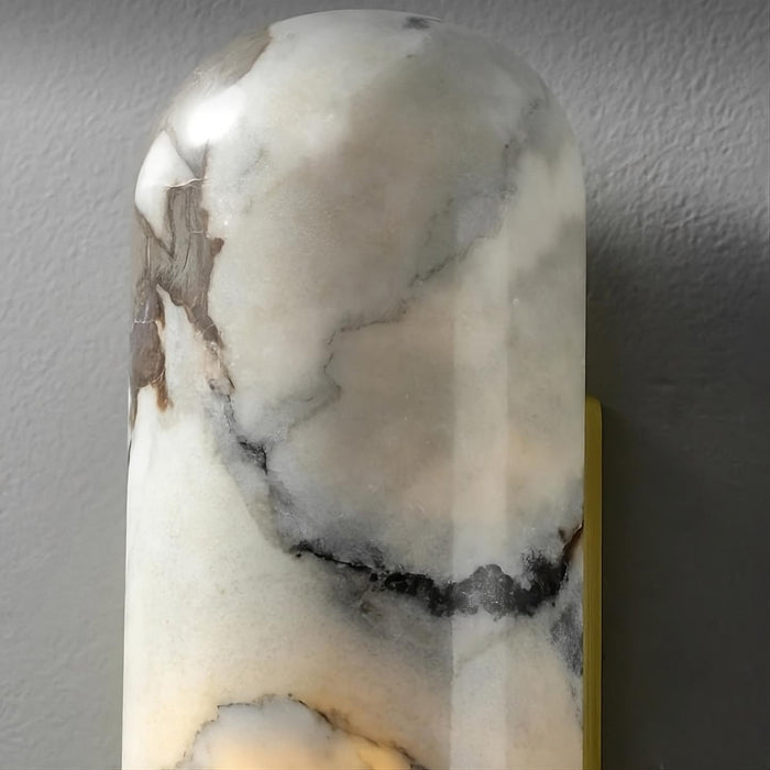 Natural Marble Wall Sconce Light Fixture - DWHOME