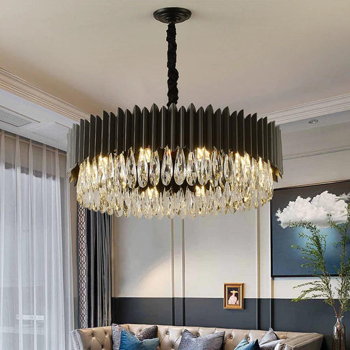Lugano Crystal Chandelier-DWHOME