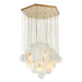 Moonshade Natural Marble Modern Chandelier - DWHOME