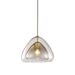 Plafonnier futuriste en verre - DWHOME
