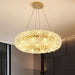 Di Leone Crystal Ring Chandelier-DWHOME