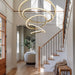Primary Crystal Multi Rings Chandelier-DWHOME