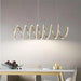 Rorie Modern Rock Crystal Spiral Chandelier, Island Chandelier-DWHOME