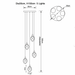 Diamante Crystal Pendant Chandelier - DWHOME