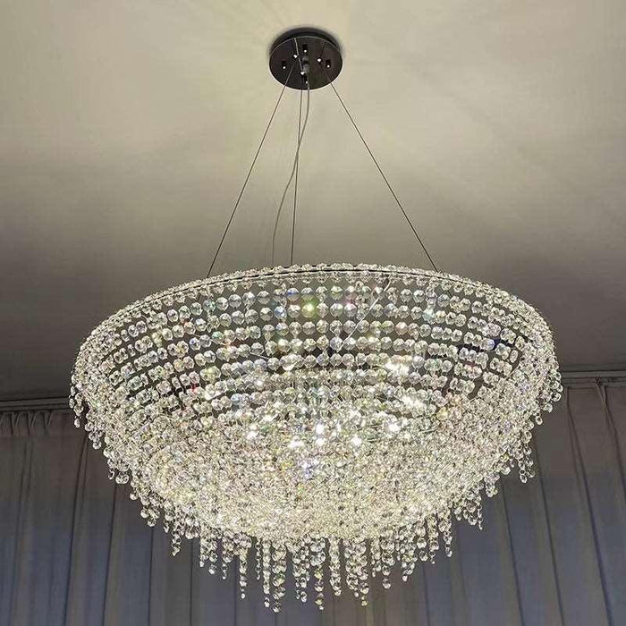 Adena Crystal Tassel Chandelier - DWHOME