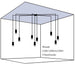 Line Form Pendant light-DWHOME