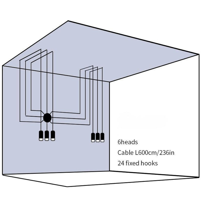 Line Form Pendant light-DWHOME