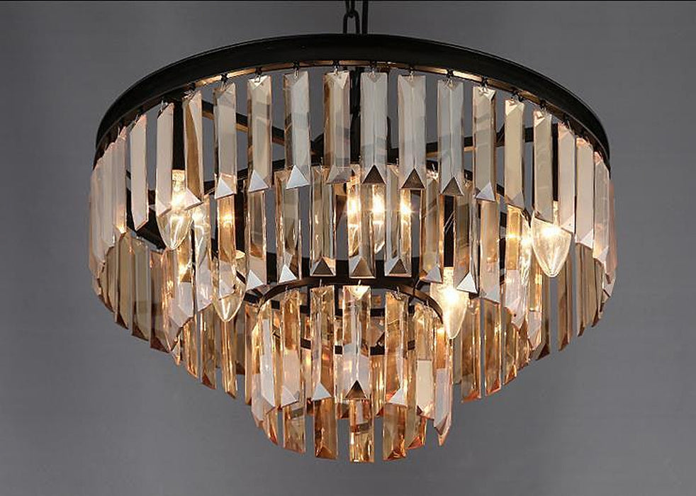 Mabel Crystal Chandelier-DWHOME
