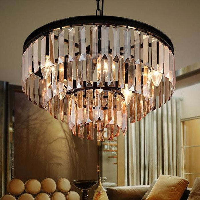 Mabel Crystal Chandelier-DWHOME