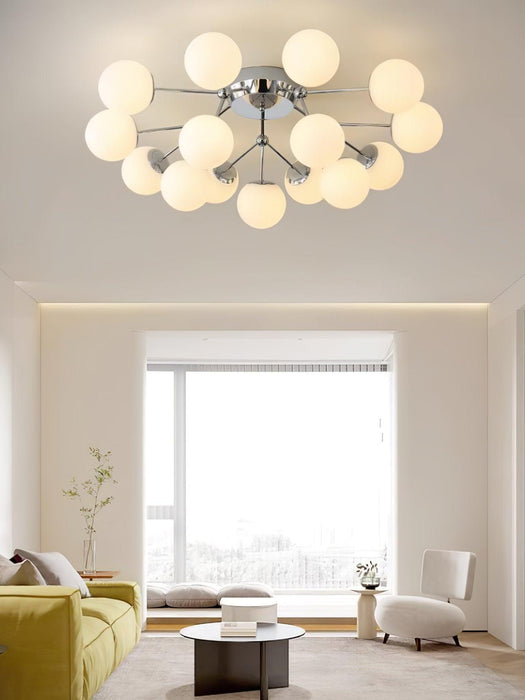 Glass Balls Cluster Ceiling Lamp-DWHOME