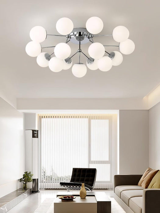 Glass Balls Cluster Ceiling Lamp-DWHOME