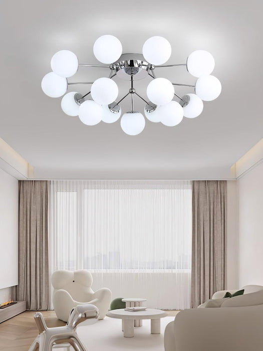 Glass Balls Cluster Ceiling Lamp-DWHOME
