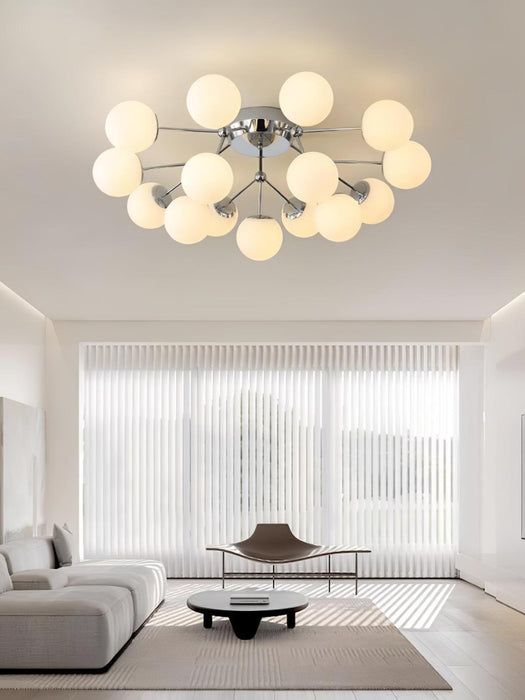 Glass Balls Cluster Ceiling Lamp-DWHOME