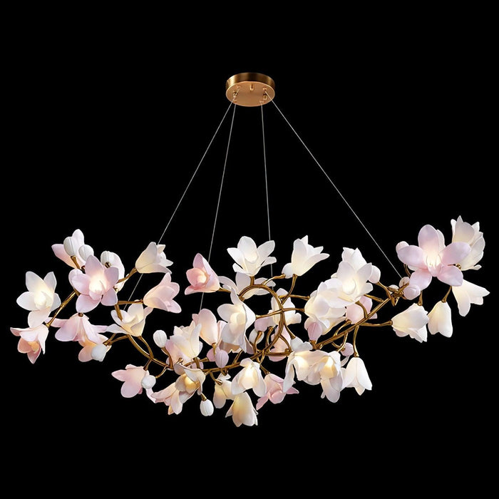 Circular Blossom Chandelier-DWHOME