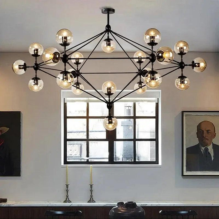 Contemporary Black Chandeliers 15/21 Heads - DWHOME
