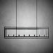 Baker Glass Lantern Rectangular Chandelier 54"-DWHOME