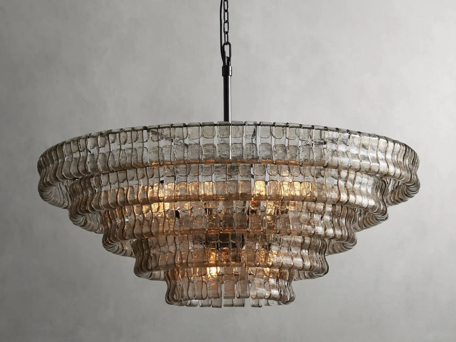 Ghiaccio Round Chandelier 36''48''-DWHOME
