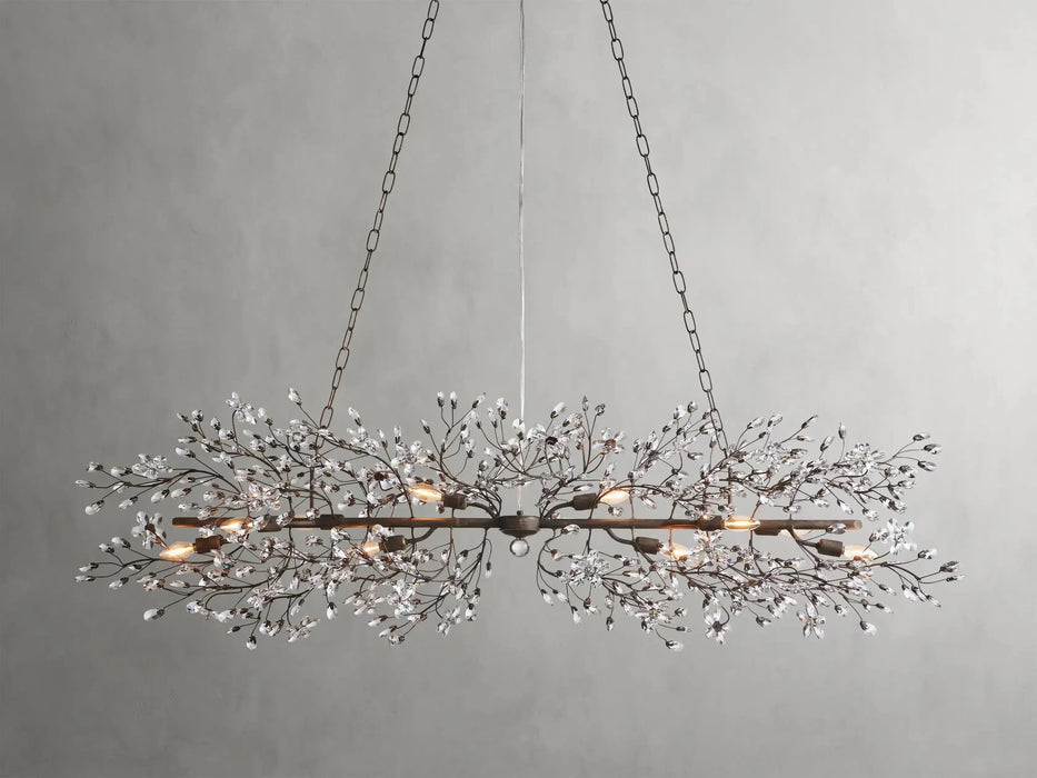 Fiore Linear Chandelier 43''51''68''-DWHOME