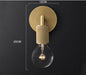 LED Simple Modern Brass Color Wall Light - DWHOME