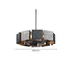 Stainless Steel Industrial Modern Ring Chandelier-DWHOME