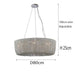 Cadena Chain Tassel Modern Chandelier-DWHOME
