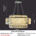 Bacci Crystal Chandelier-DWHOME