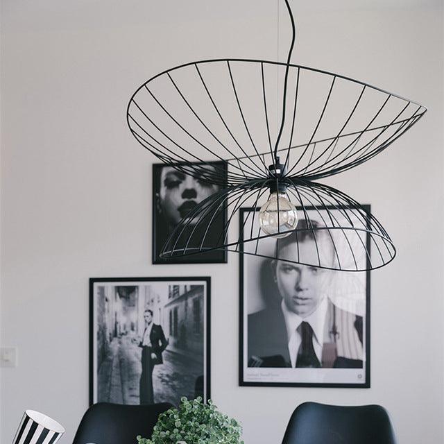 LED Modern Metal Hat Design Decorative Pendant Light - DWHOME