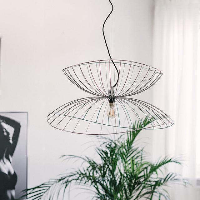 LED Modern Metal Hat Design Decorative Pendant Light - DWHOME