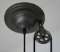 Lincoln Black Mirror Shade Pulley Industrial Pendant Light - DWHOME