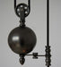 Lincoln Black Mirror Shade Pulley Industrial Pendant Light - DWHOME