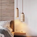 Solvara Travertine Pendant Lamp-DWHOME