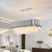 Gio 47" Crystal Dining Room Chandelier - DWHOME