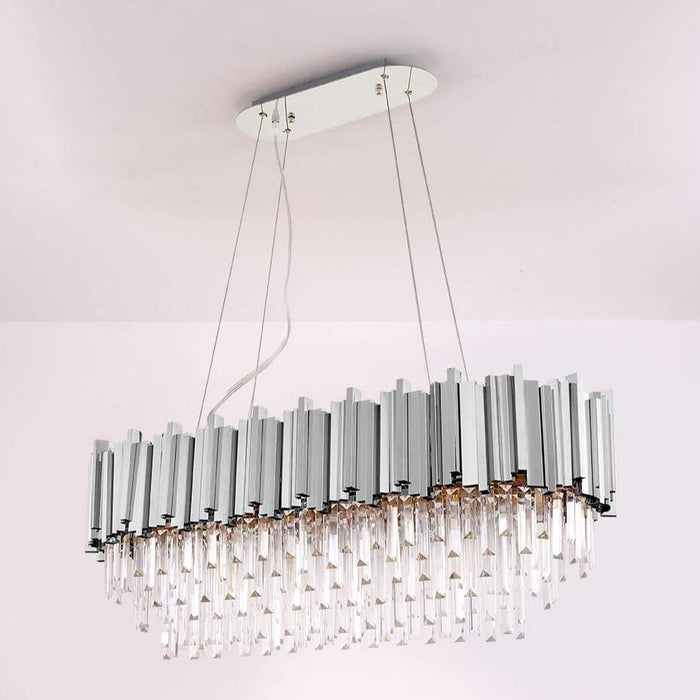 Gio 47" Crystal Dining Room Chandelier - DWHOME