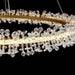 Capri 3-Ring Crystal Chandelier - DWHOME