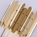 Legance Gold Plated Crystal Wall Sconce - DWHOME