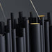 Vigo Rectangle Chandelier, Black - DWHOME