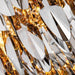Legance Crystal Stainless Steel Chandelier, Chrome - DWHOME